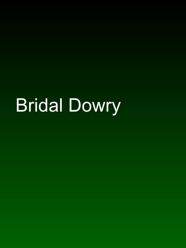 Bridal Dowry